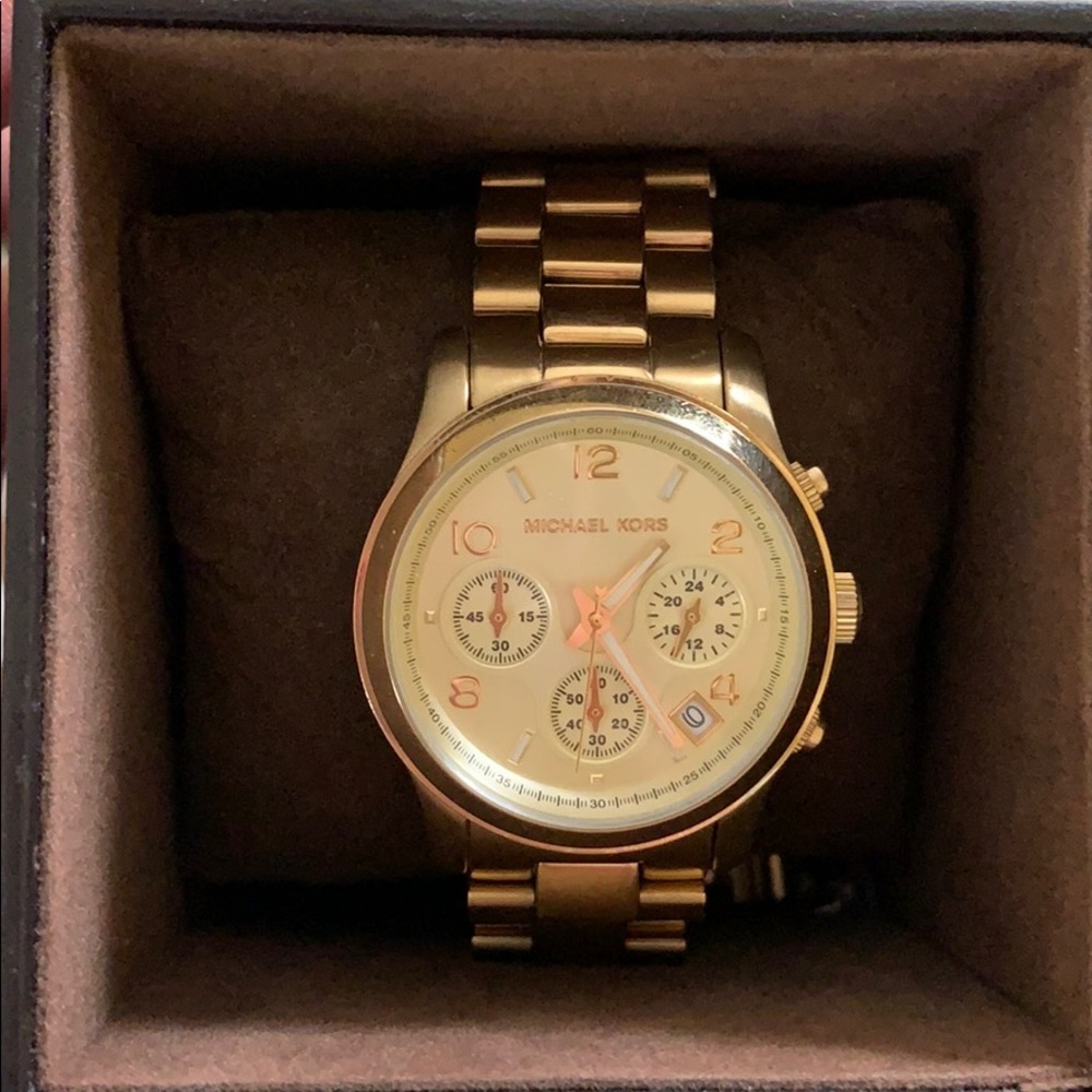 Gold Michael Kors Watch